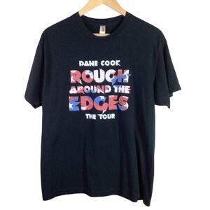 Dane Cook 2007 Rough Around The Edges Comedy Shirt Black Large